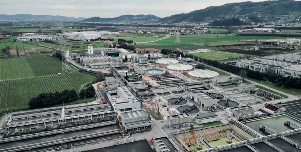 Acque del Chiampo | Nuova vasca di omogeneizzazione n.6 presso l'impianto di depurazione di Arzignano